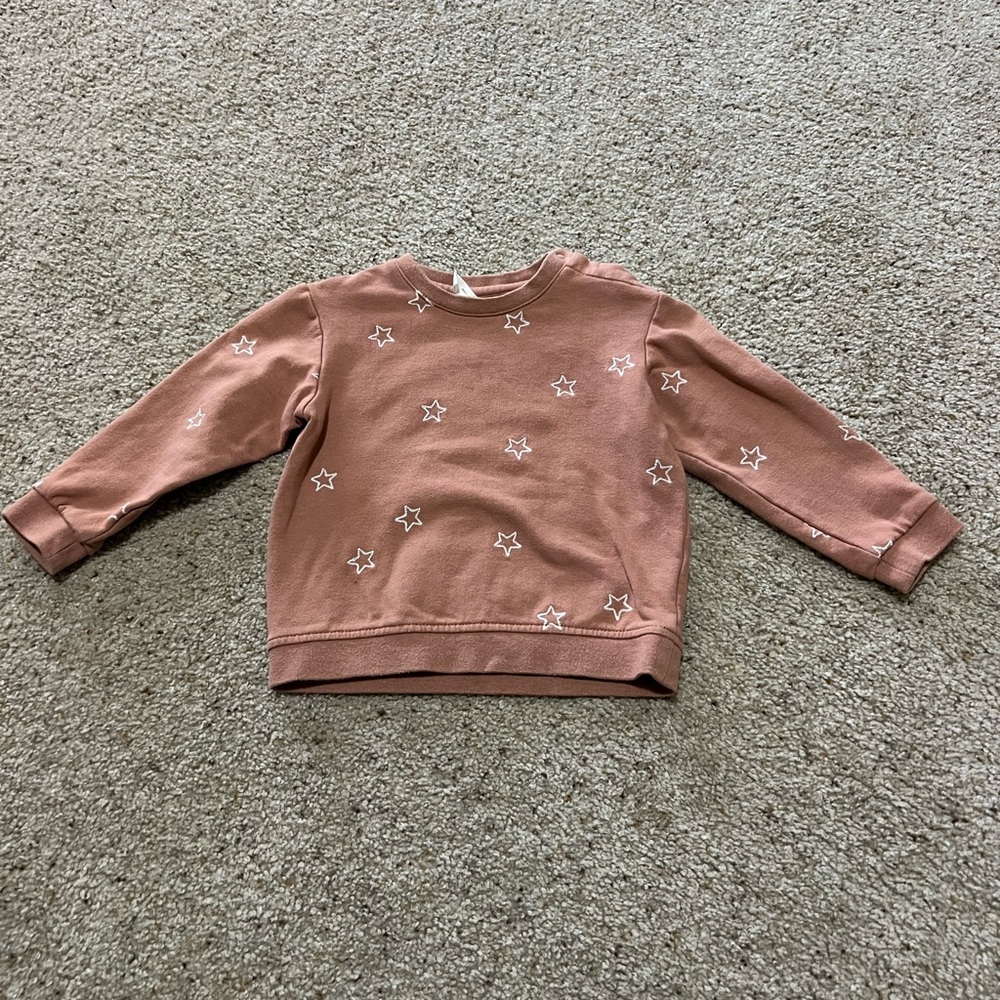 Quincy Mae Star Sweatshirt
